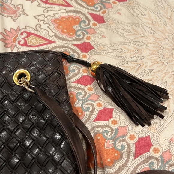 Bally Vintage 1990’s Braided Leather Shoulder Bag - Picture 11 of 12
